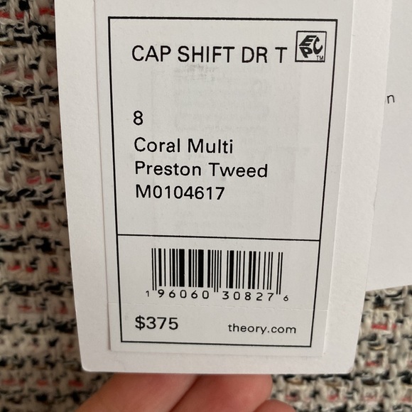 Theory | NWT Tweed Dress | Size 8 - Picture 12 of 12